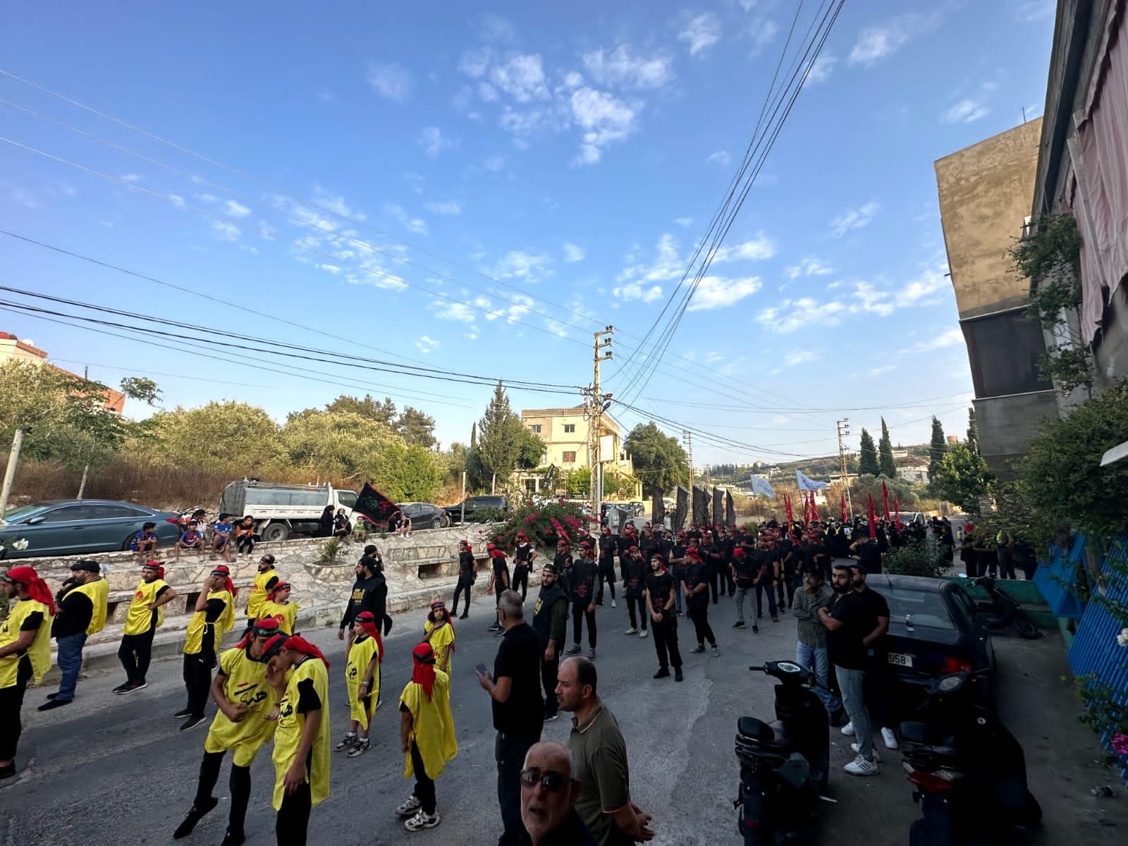 عاشوراء جنوب لبنان _ بالصور مسيرة عاشورائية حاشدة في بلدة شحور الجنوبية 