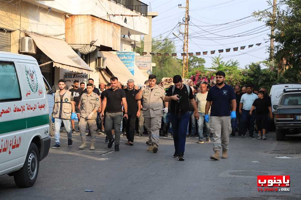 بلدة طيردبا الجنوبية شيعت عميد ال زيات الحاج محمد احمد زيات ابو قاسم الى مثواه الأخير 