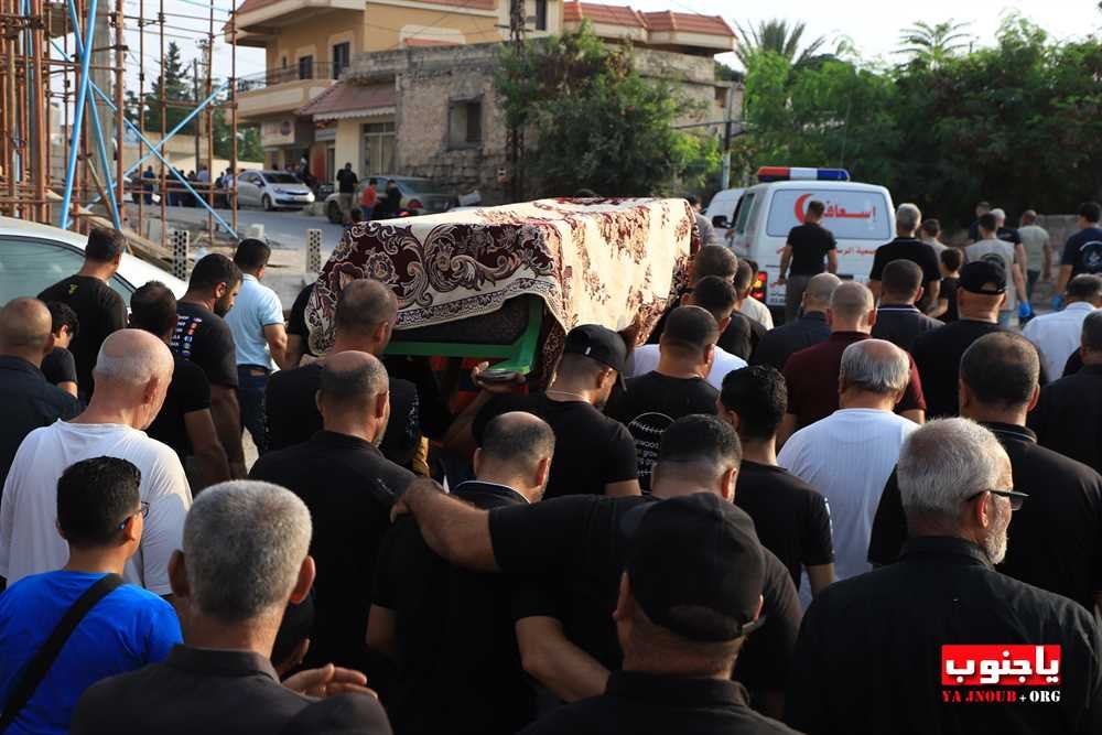 بلدة طيردبا الجنوبية شيعت عميد ال زيات الحاج محمد احمد زيات ابو قاسم الى مثواه الأخير 