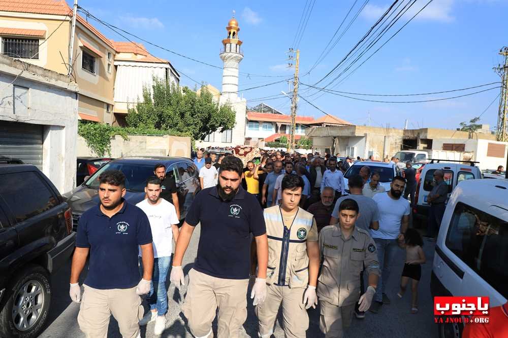 بلدة طيردبا شيعت الفقيدة الغالية المرحومة زهرة عبد الصاحب مغنية ( ام وسام ) الى مثواها الأخير 