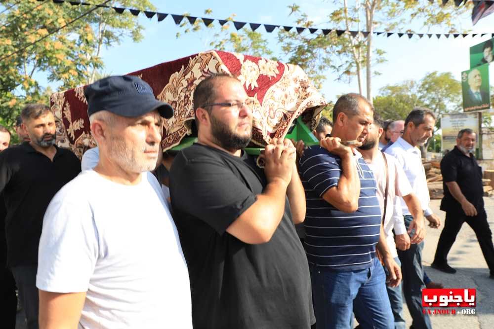 بلدة طيردبا شيعت الفقيدة الغالية المرحومة زهرة عبد الصاحب مغنية ( ام وسام ) الى مثواها الأخير 