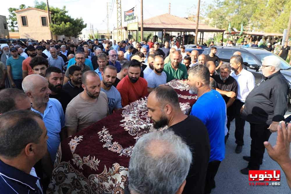 بلدة طيردبا شيعت الفقيدة الغالية المرحومة زهرة عبد الصاحب مغنية ( ام وسام ) الى مثواها الأخير 