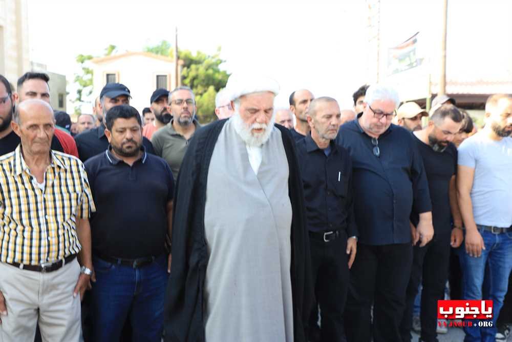 بلدة طيردبا شيعت الفقيدة الغالية المرحومة زهرة عبد الصاحب مغنية ( ام وسام ) الى مثواها الأخير 