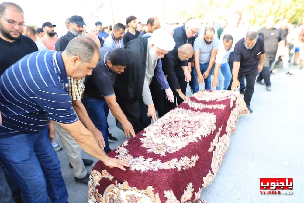 بلدة طيردبا شيعت الفقيدة الغالية المرحومة زهرة عبد الصاحب مغنية ( ام وسام ) الى مثواها الأخير 