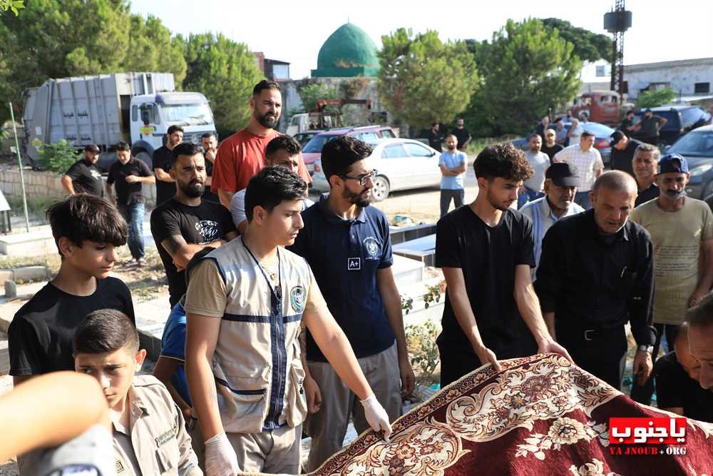 بلدة طيردبا شيعت الفقيدة الغالية المرحومة زهرة عبد الصاحب مغنية ( ام وسام ) الى مثواها الأخير 