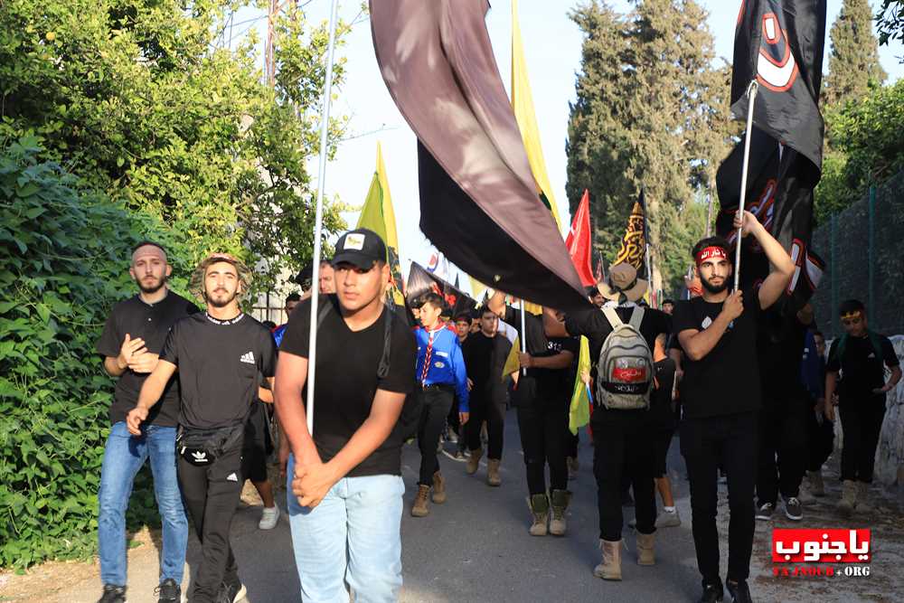 طيردبا : بالصور  مسير المشاية موكب عشاق الحسين ع