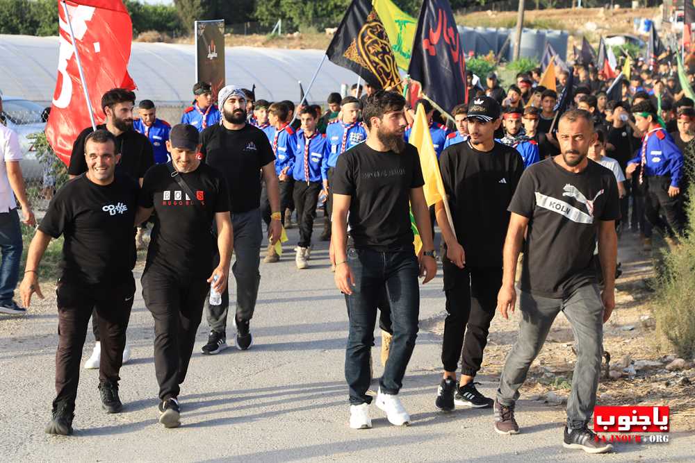 طيردبا : بالصور  مسير المشاية موكب عشاق الحسين ع