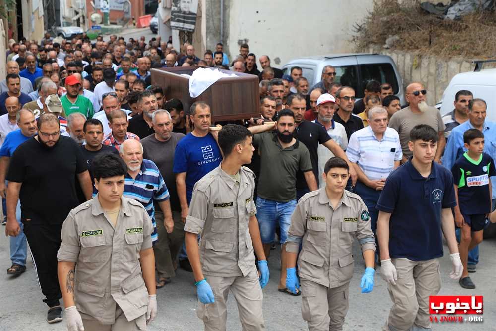 بلدة طيردبا الجنوبية شيعت الفقيد الغالي المرحوم راشد ابراهيم زيات الى مثواه الأخير