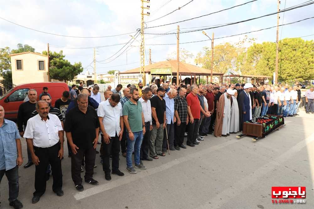 بلدة طيردبا الجنوبية شيعت الفقيد الغالي المرحوم المربي الحاج حسن عبدالكريم مغنية الى مثواه الأخير