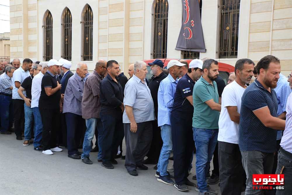 بلدة طيردبا الجنوبية شيعت الفقيد الغالي المرحوم المربي الحاج حسن عبدالكريم مغنية الى مثواه الأخير