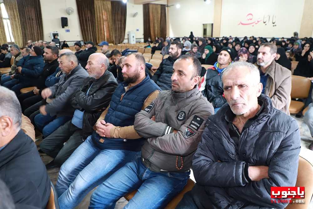 طيردبا : مجلس عزاء عن روح الفقيدتين الحاجة وسيلة حيدر مغنية  و الحاجة أمينة ديناوي حدرج