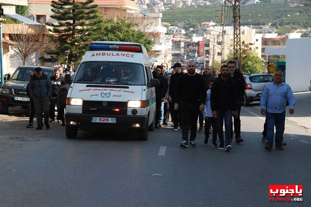 بلدة طيردبا الجنوبية شيعت الفقيدة الغالية الحاجة نايفة زيدان الى مثواها الأخير