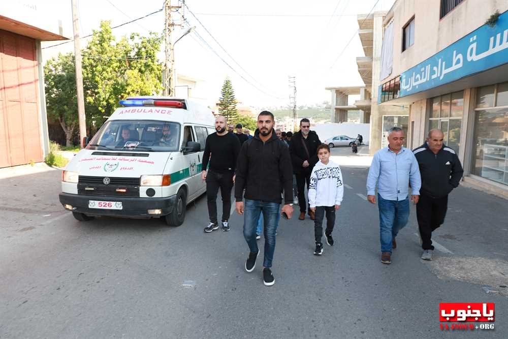 بلدة طيردبا الجنوبية شيعت الفقيدة الغالية الحاجة نايفة زيدان الى مثواها الأخير