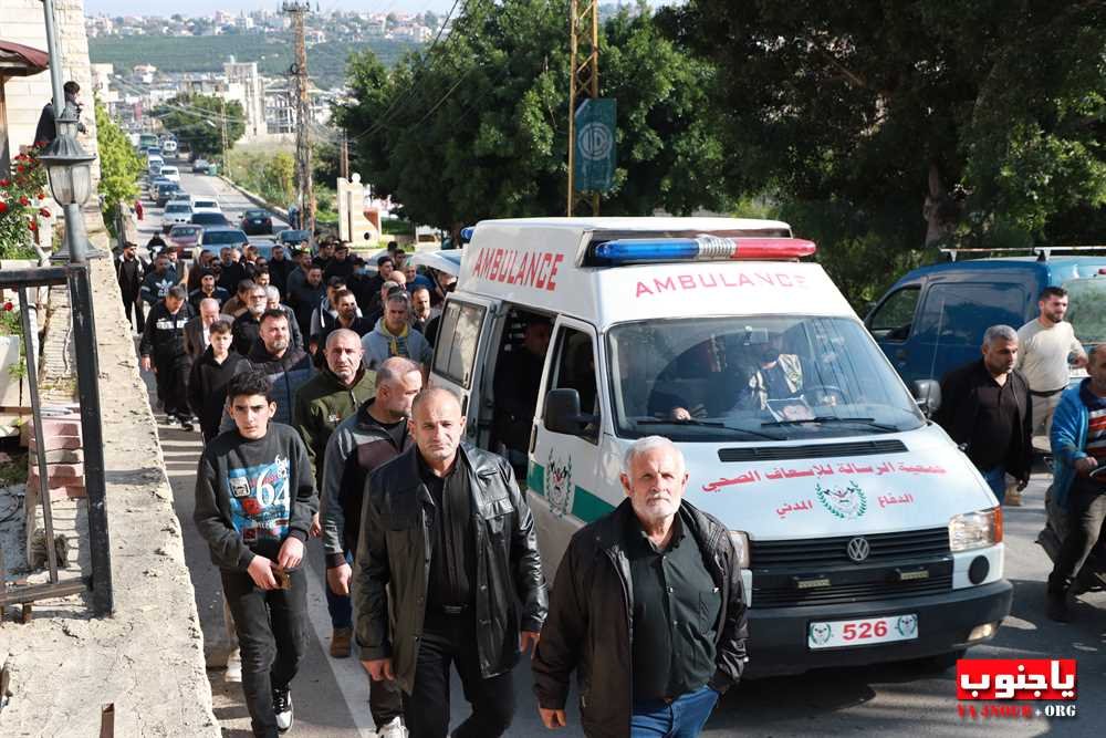 بلدة طيردبا الجنوبية شيعت الفقيدة الغالية الحاجة نايفة زيدان الى مثواها الأخير