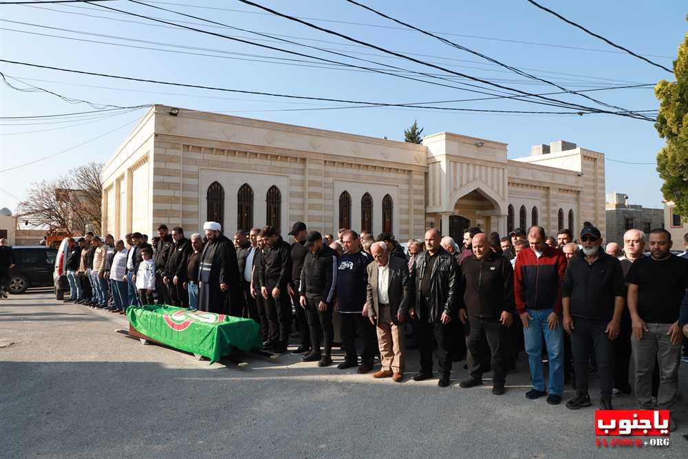 بلدة طيردبا الجنوبية شيعت الفقيدة الغالية الحاجة نايفة زيدان الى مثواها الأخير