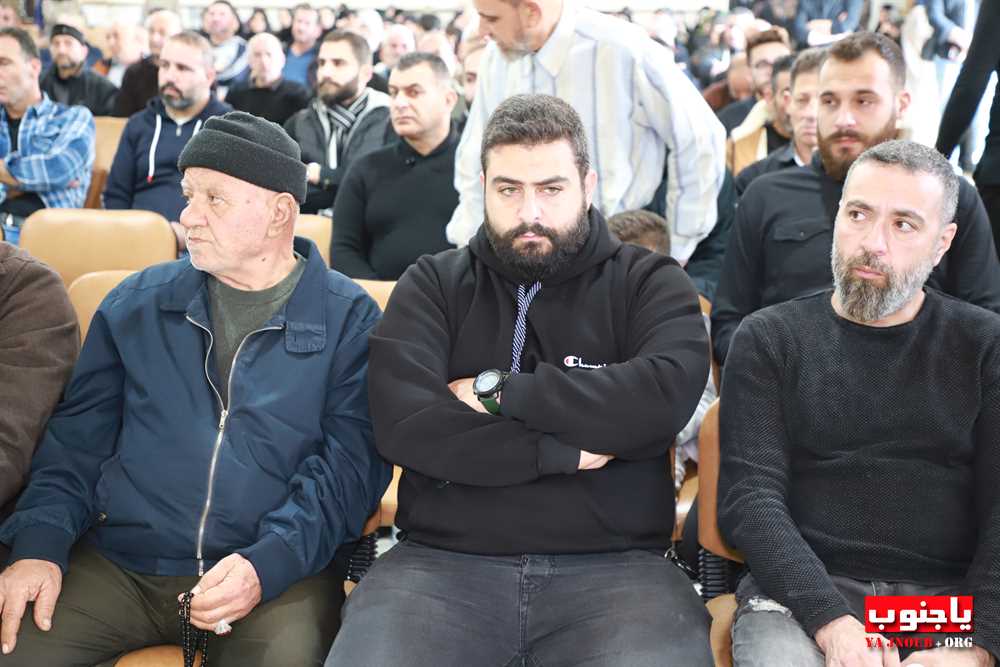 طيردبا : ذكرى مرور ثلاثة أيام على وفاة الفقيدة الغالية المرحومة الحاجة نايفة زيدان في حسينية السيدة زينب ع  