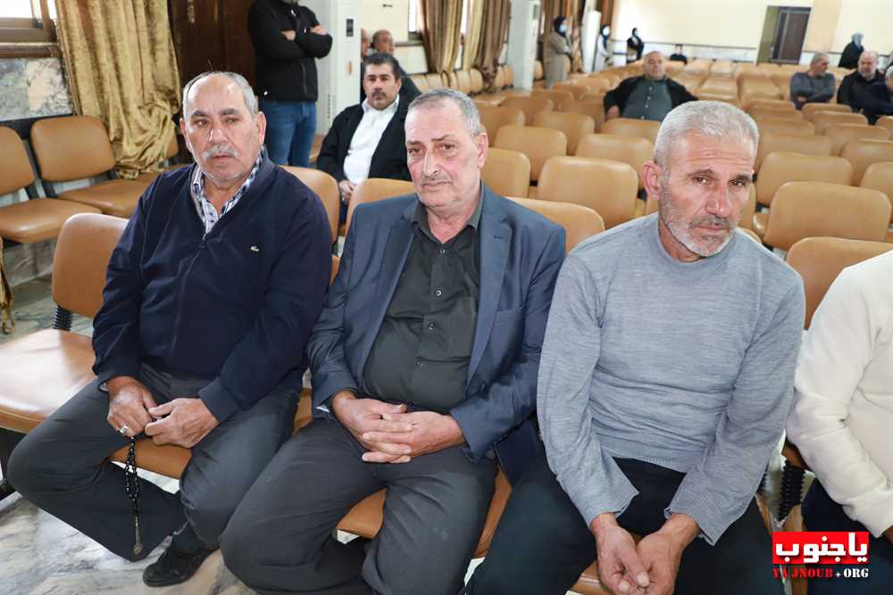 طيردبا : ذكرى مرور ثلاثة أيام على وفاة الفقيدة الغالية المرحومة الحاجة نايفة زيدان في حسينية السيدة زينب ع  