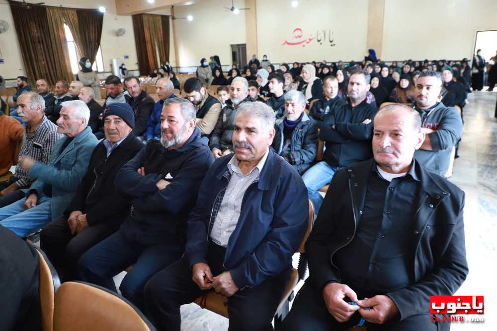 طيردبا : ذكرى مرور ثلاثة أيام على وفاة الفقيدة الغالية المرحومة الحاجة نايفة زيدان في حسينية السيدة زينب ع  