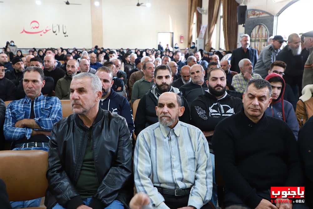 طيردبا : ذكرى مرور ثلاثة أيام على وفاة الفقيدة الغالية المرحومة الحاجة نايفة زيدان في حسينية السيدة زينب ع  