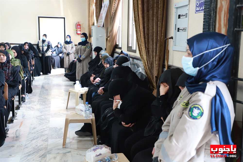 طيردبا : ذكرى مرور ثلاثة أيام على وفاة الفقيدة الغالية المرحومة الحاجة نايفة زيدان في حسينية السيدة زينب ع  