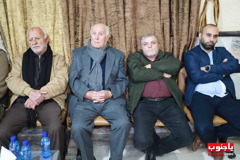 طيردبا : ثالث الفقيدين الغاليين المرحوم مصطفى الزاكري و المرحوم خليل فقيه في حسينية السيدة زينب ع 