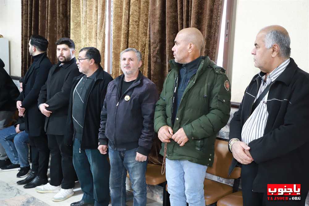 طيردبا : ثالث الفقيدين الغاليين المرحوم مصطفى الزاكري و المرحوم خليل فقيه في حسينية السيدة زينب ع 