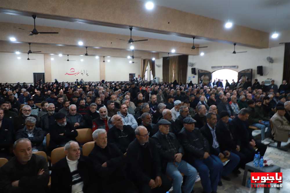طيردبا : ثالث الفقيدين الغاليين المرحوم مصطفى الزاكري و المرحوم خليل فقيه في حسينية السيدة زينب ع 