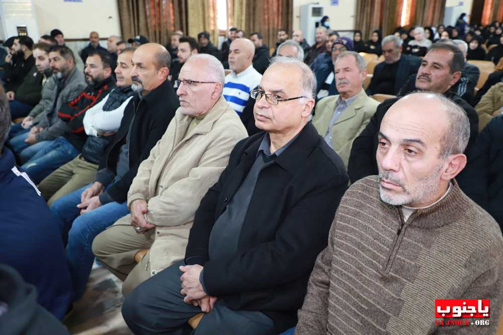 طيردبا : ثالث الفقيدين الغاليين المرحوم مصطفى الزاكري و المرحوم خليل فقيه في حسينية السيدة زينب ع 
