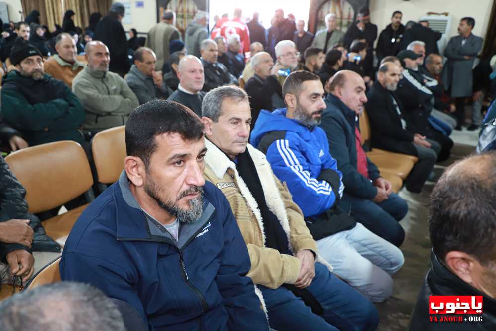 طيردبا : ثالث الفقيدين الغاليين المرحوم مصطفى الزاكري و المرحوم خليل فقيه في حسينية السيدة زينب ع 