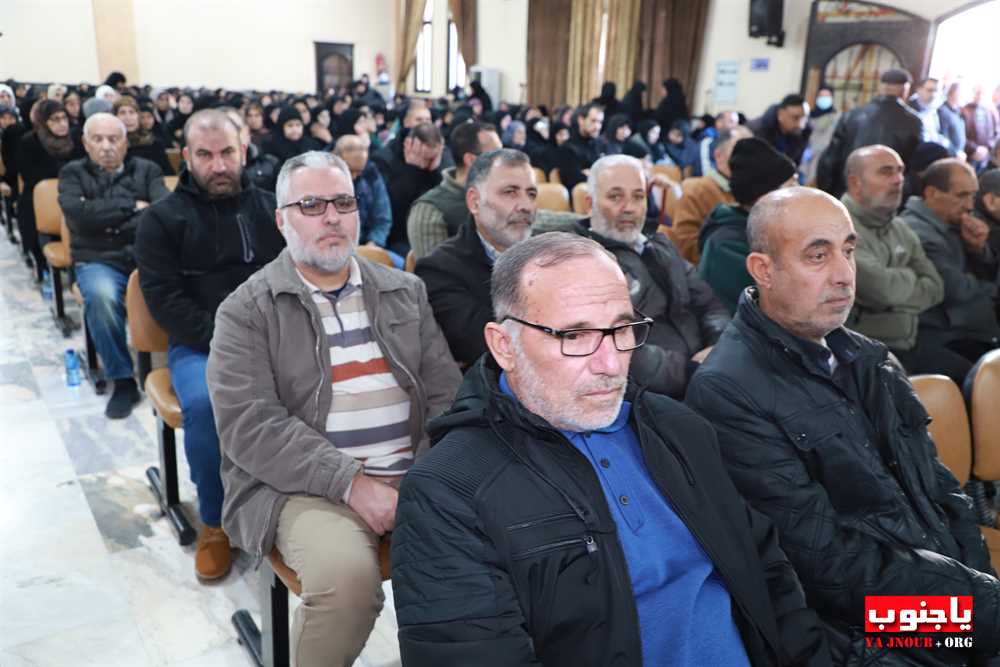 طيردبا : ثالث الفقيدين الغاليين المرحوم مصطفى الزاكري و المرحوم خليل فقيه في حسينية السيدة زينب ع 
