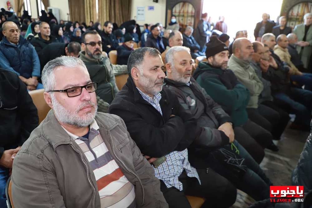 طيردبا : ثالث الفقيدين الغاليين المرحوم مصطفى الزاكري و المرحوم خليل فقيه في حسينية السيدة زينب ع 