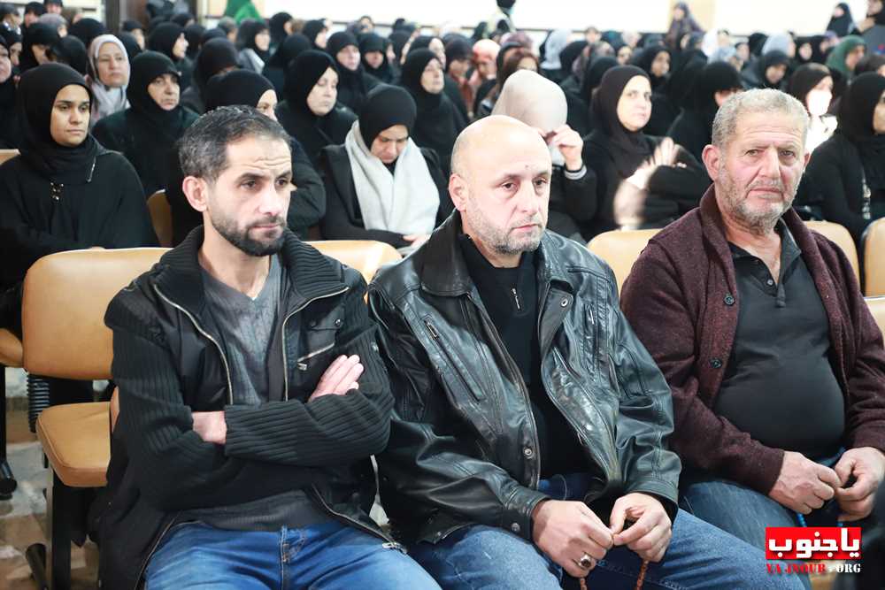 طيردبا : ثالث الفقيدين الغاليين المرحوم مصطفى الزاكري و المرحوم خليل فقيه في حسينية السيدة زينب ع 