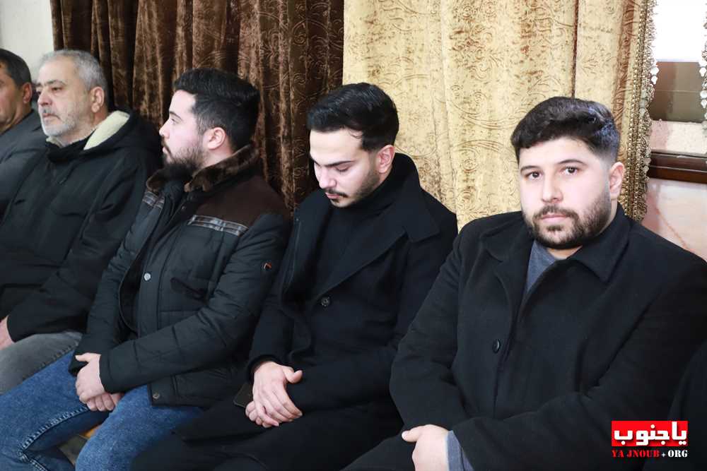 طيردبا : ثالث الفقيدين الغاليين المرحوم مصطفى الزاكري و المرحوم خليل فقيه في حسينية السيدة زينب ع 
