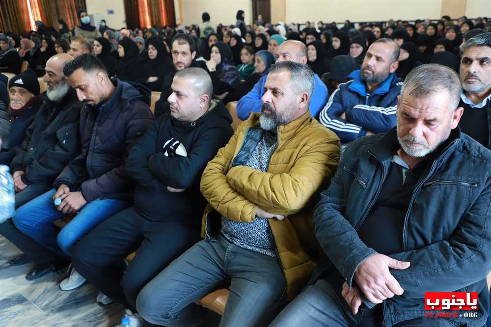 طيردبا : ثالث الفقيدين الغاليين المرحوم مصطفى الزاكري و المرحوم خليل فقيه في حسينية السيدة زينب ع 