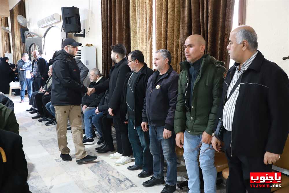 طيردبا : ثالث الفقيدين الغاليين المرحوم مصطفى الزاكري و المرحوم خليل فقيه في حسينية السيدة زينب ع 
