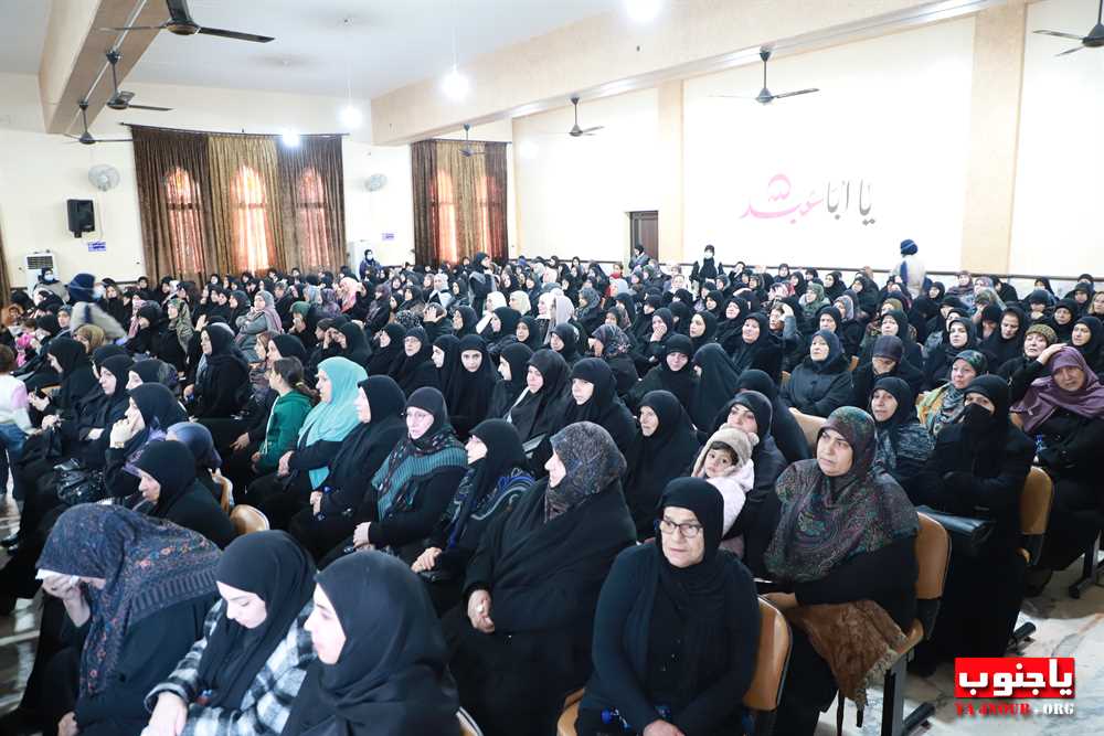 طيردبا : ثالث الفقيدين الغاليين المرحوم مصطفى الزاكري و المرحوم خليل فقيه في حسينية السيدة زينب ع 