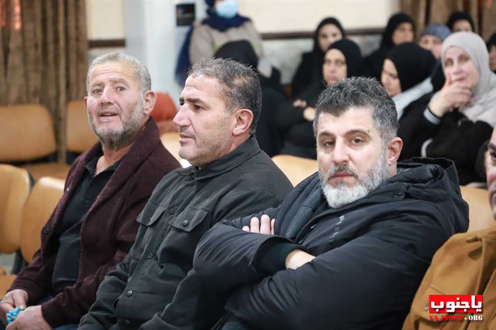 طيردبا : ثالث الفقيدين الغاليين المرحوم مصطفى الزاكري و المرحوم خليل فقيه في حسينية السيدة زينب ع 