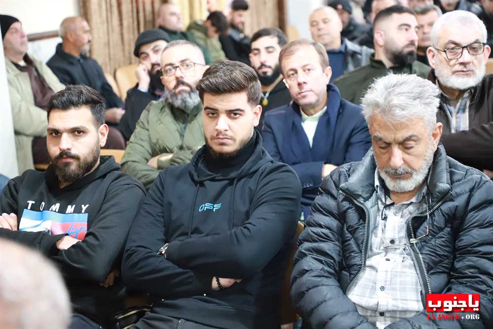 طيردبا : ثالث الفقيدين الغاليين المرحوم مصطفى الزاكري و المرحوم خليل فقيه في حسينية السيدة زينب ع 