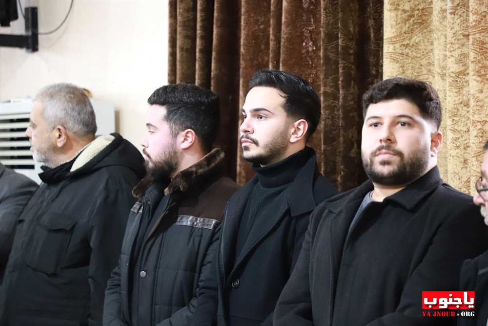 طيردبا : ثالث الفقيدين الغاليين المرحوم مصطفى الزاكري و المرحوم خليل فقيه في حسينية السيدة زينب ع 