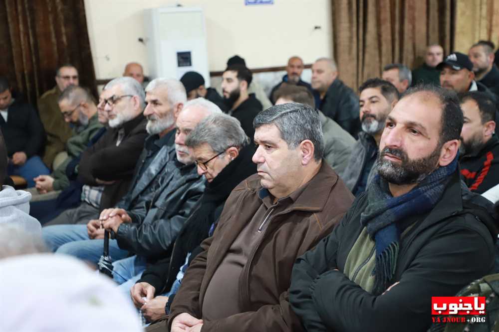 طيردبا : ثالث الفقيدين الغاليين المرحوم مصطفى الزاكري و المرحوم خليل فقيه في حسينية السيدة زينب ع 
