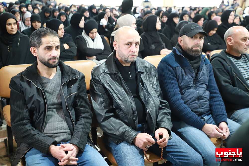 طيردبا : ثالث الفقيدين الغاليين المرحوم مصطفى الزاكري و المرحوم خليل فقيه في حسينية السيدة زينب ع 
