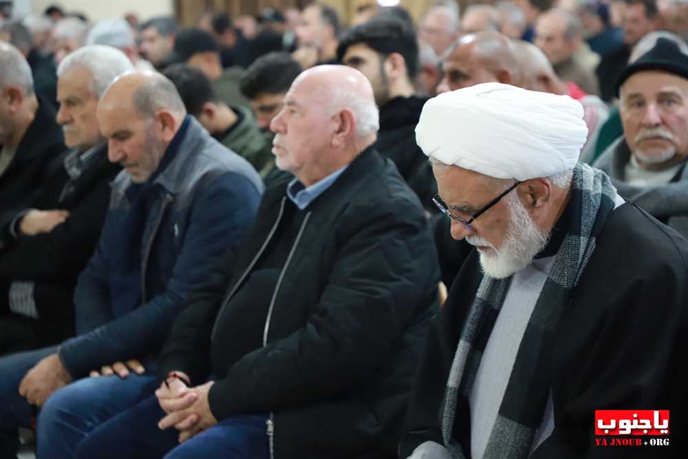 طيردبا : ثالث الفقيدين الغاليين المرحوم مصطفى الزاكري و المرحوم خليل فقيه في حسينية السيدة زينب ع 