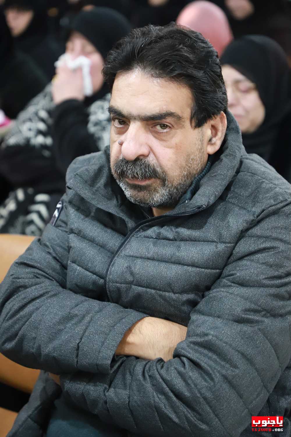 طيردبا : ثالث الفقيدين الغاليين المرحوم مصطفى الزاكري و المرحوم خليل فقيه في حسينية السيدة زينب ع 