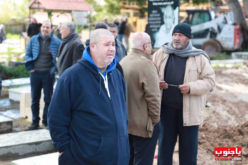 بلدة طيردبا شيعت الفقيدة الغالية المرحومة  الحاجة حياة احمد رضا / ام محمد عجمي الى مثواها الأخير