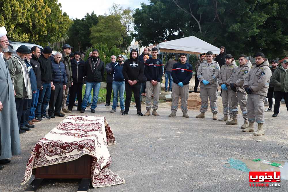 بلدة طيردبا الجنوبية شيعت الفقيدة الغالية المرحومة الحاجة انتصار محسن مغنية -ام سامي رضا الى مثواها الأخير 