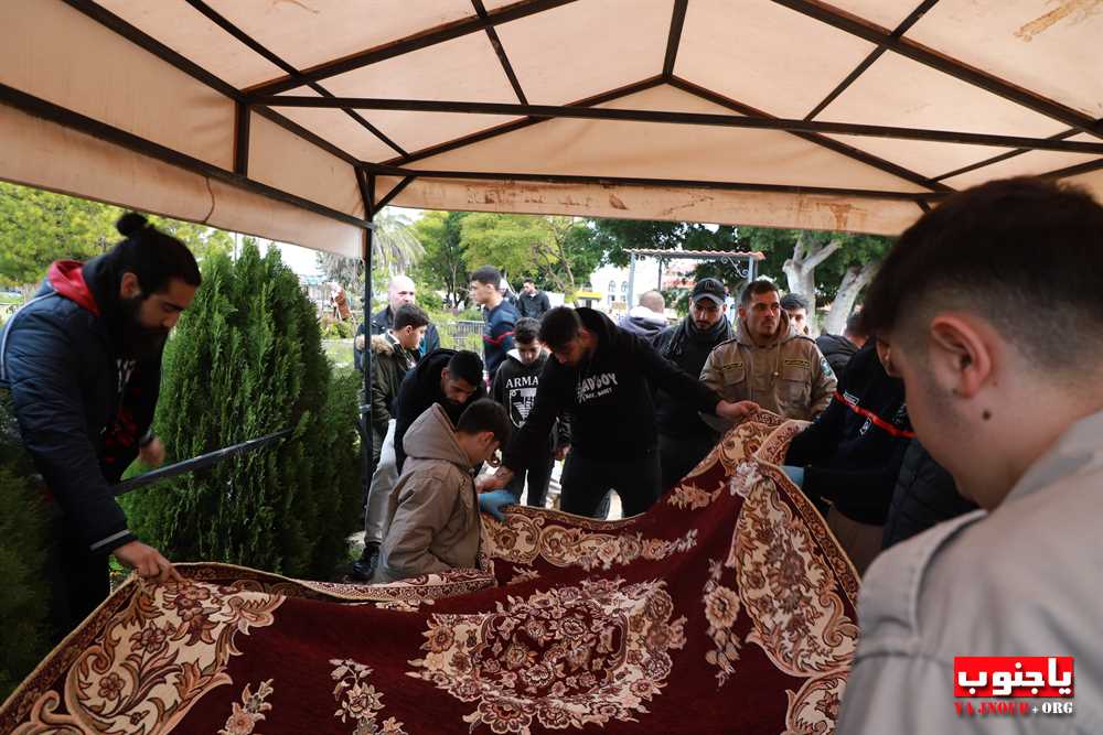 بلدة طيردبا الجنوبية شيعت الفقيدة الغالية المرحومة الحاجة انتصار محسن مغنية -ام سامي رضا الى مثواها الأخير 