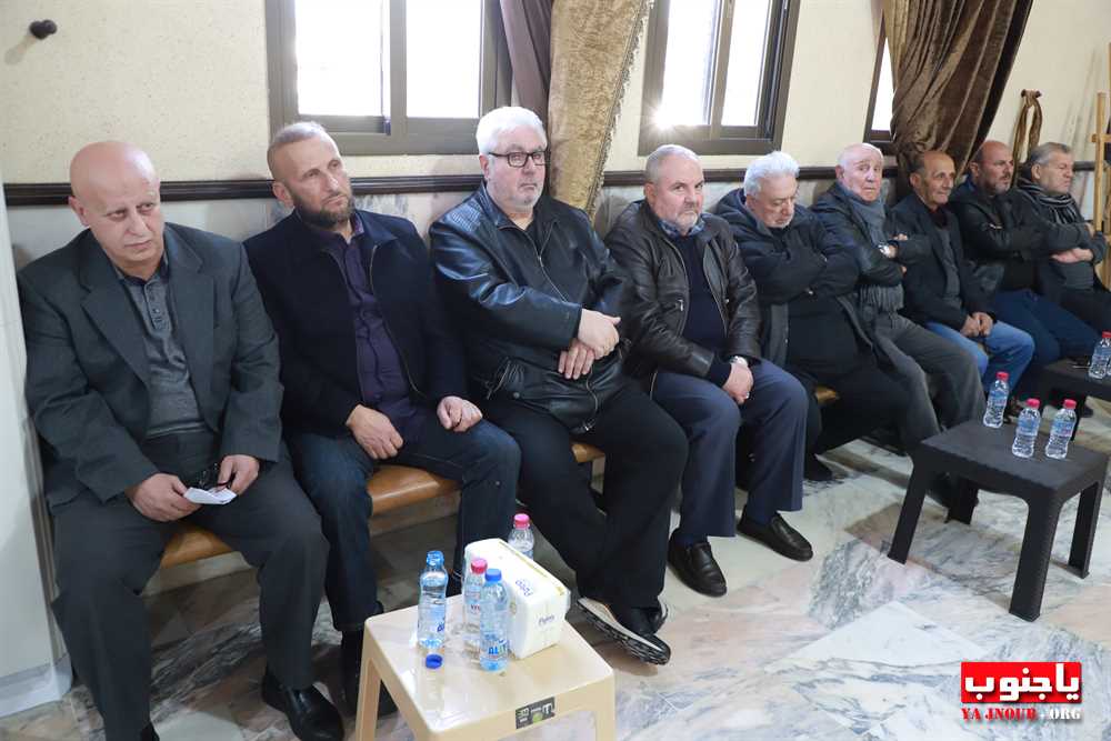 طيردبا : حفل تكريمي بمناسبة مرور اسبوع على رحيل فقيد الشباب الغالي المظلوم فؤاد محمد مغنية في حسينية السيدة زينب ع 