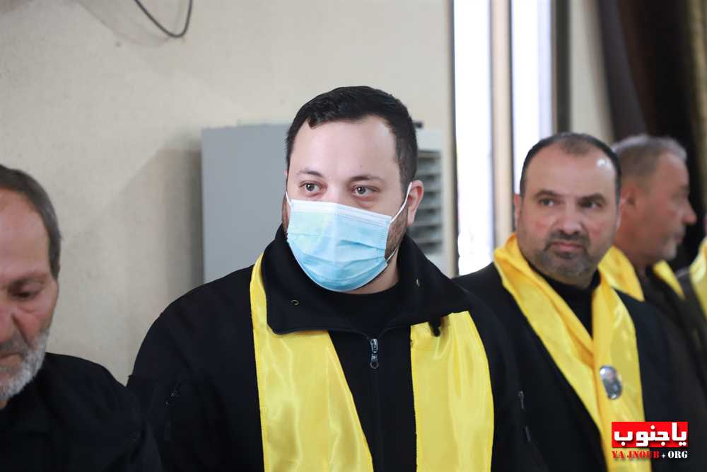 طيردبا : حفل تكريمي بمناسبة مرور اسبوع على رحيل فقيد الشباب الغالي المظلوم فؤاد محمد مغنية في حسينية السيدة زينب ع 