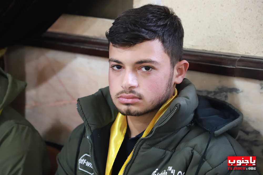 طيردبا : حفل تكريمي بمناسبة مرور اسبوع على رحيل فقيد الشباب الغالي المظلوم فؤاد محمد مغنية في حسينية السيدة زينب ع 