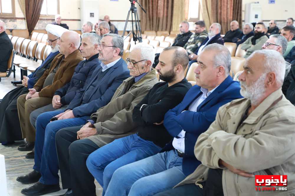 طيردبا : حفل تكريمي بمناسبة مرور اسبوع على رحيل فقيد الشباب الغالي المظلوم فؤاد محمد مغنية في حسينية السيدة زينب ع 